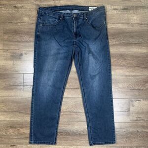 Buffalo David Bitton Men’s Size 38x30 Axel Slim Stretch Jeans Blue Dark Wash